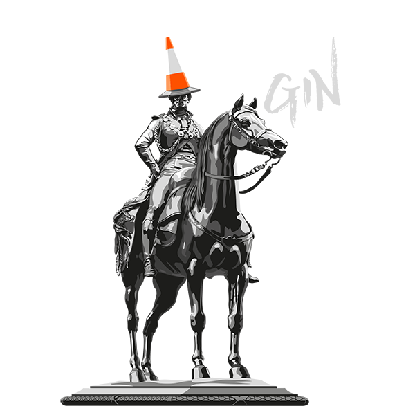 Glasgow Gin Brand Logo With Duke