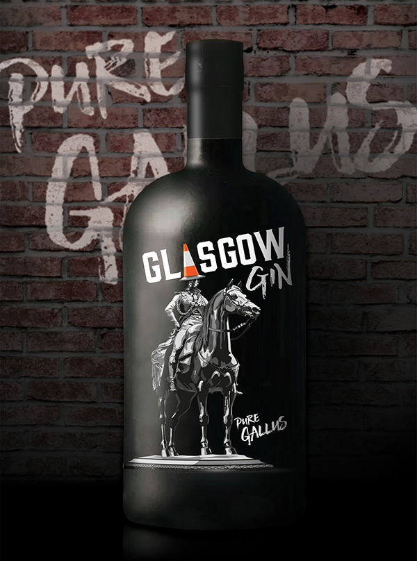Glasgow Gin Gallus Wall
